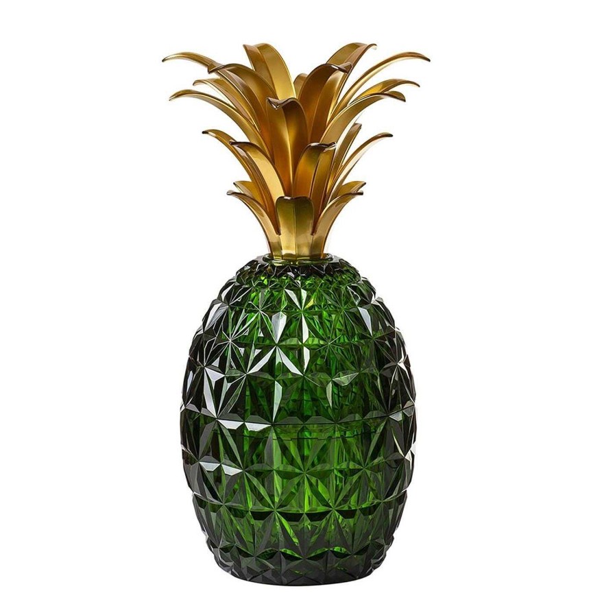 Mario Luca Giusti Ice Buckets & Coolers | Melissa Gold Leaf Pineapple