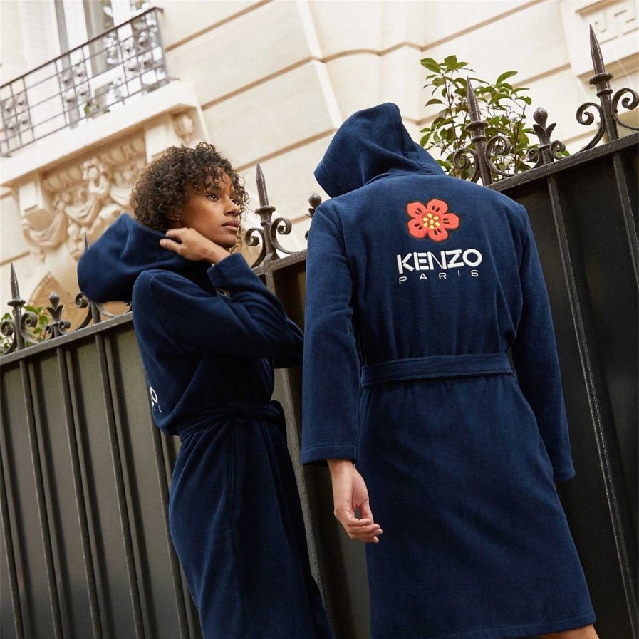 Kenzo Home Bathrobes & Dressing Gowns | K Boke Robe Navy