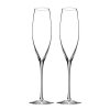 Waterford Champagne Flutes & Saucers | Elegance Champagne Classic Flutes - Set Of 2