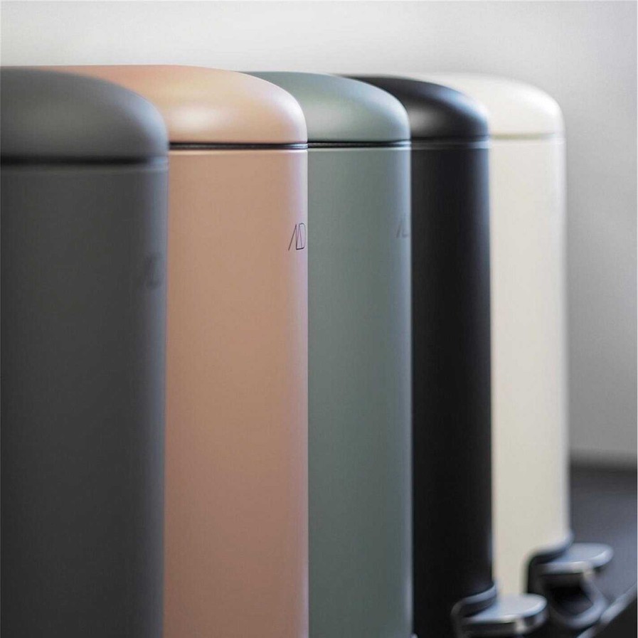 Mette Ditmer Denmark Bathroom Bins | Walther Soft Close Pedal Bin