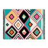 PODEVACHE Placemats | Kathmandu Bright Diamonds Vinyl Placemat