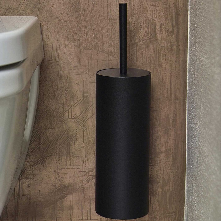 Aquanova Toilet Brush Holders | Cyra Wall Mounted Toilet Brush Holder