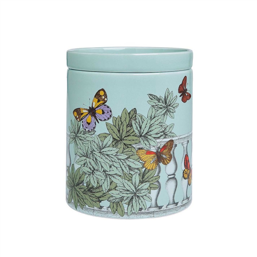 Fornasetti Scented Candles | Farfalle E Balaustra Candle Multicoloured