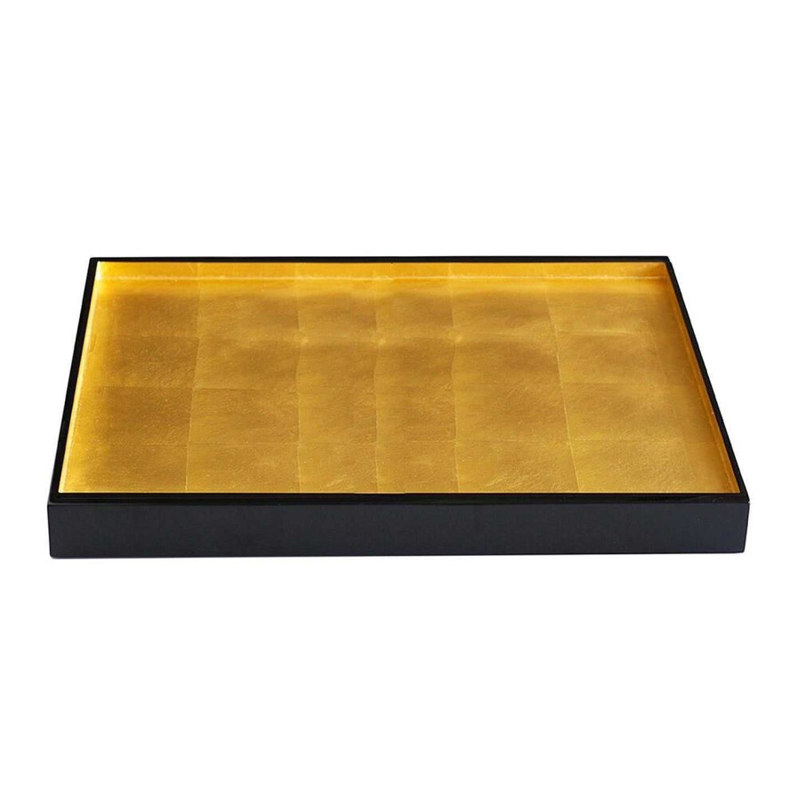 Posh Trading Co. Trays | Trading Co. The London Tray - Gold Leaf