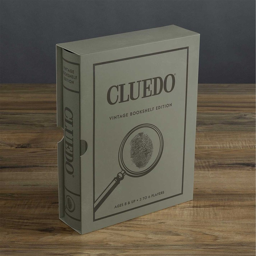 Wind Designs Board Games & Card Sets | Cluedo Vint Bshelf Ed