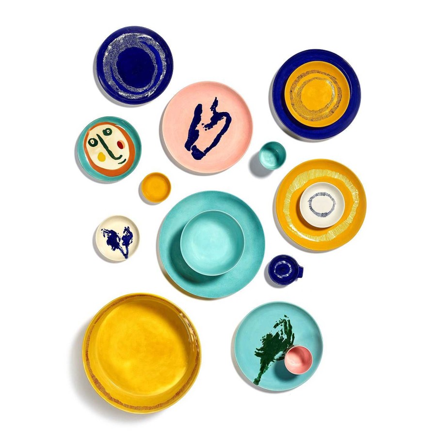 Ottolenghi For Serax Plates | Feast By Ottolenghi Plate - Set Of 2 - Small