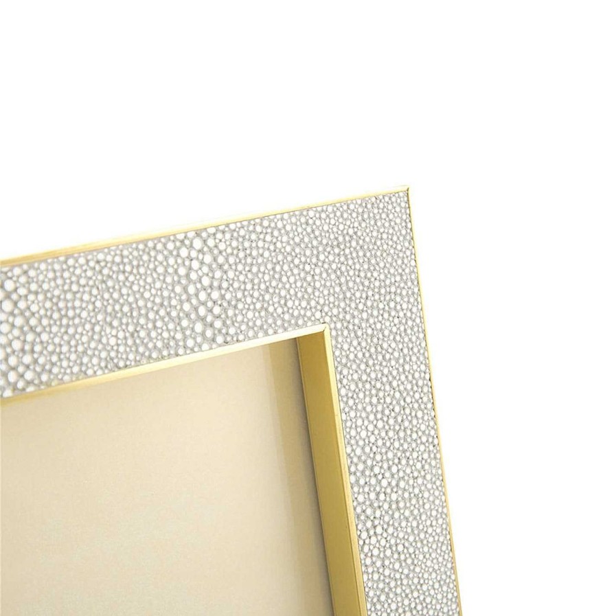 AERIN Photo Frames | Dove Shagreen Frame