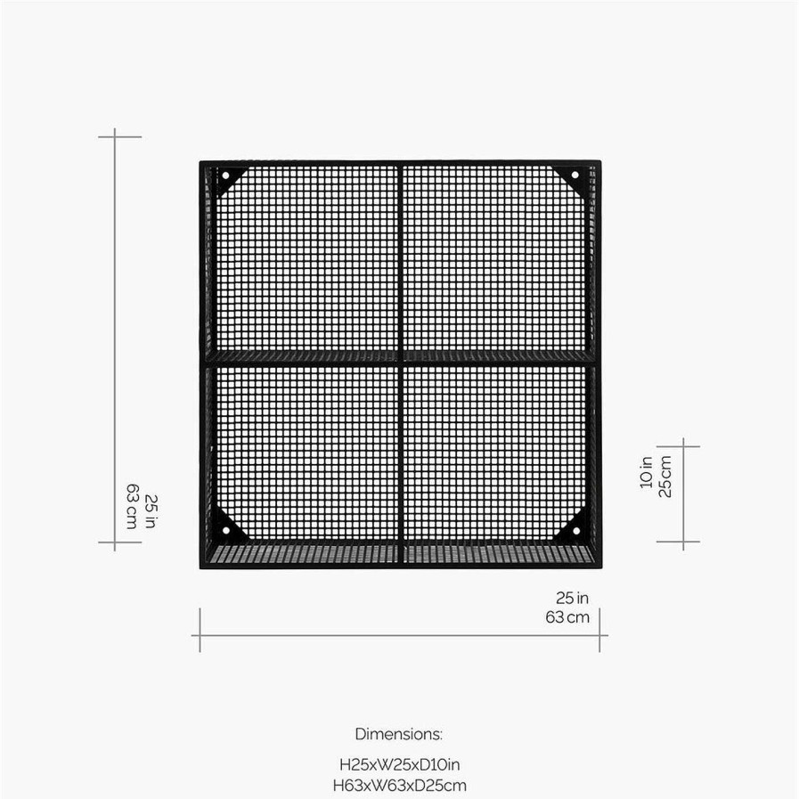 Nordal Bookcases & Shelving | Square Four Box Shelf