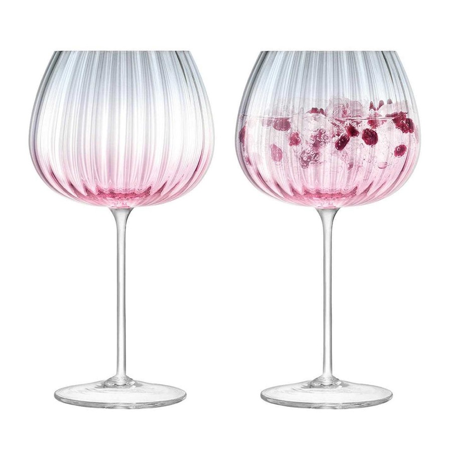 LSA Cocktail Glasses | Dusk Balloon Goblet - Set Of 2