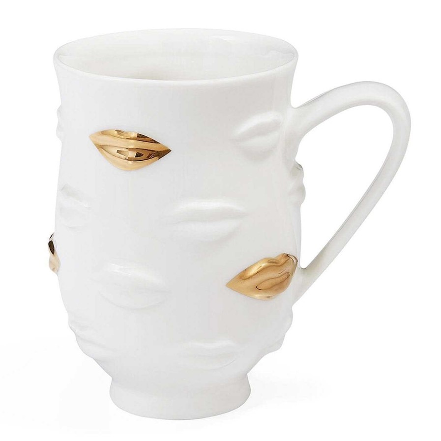 Jonathan Adler Tea & Coffee | Adler Gilded Muse Gala Mug