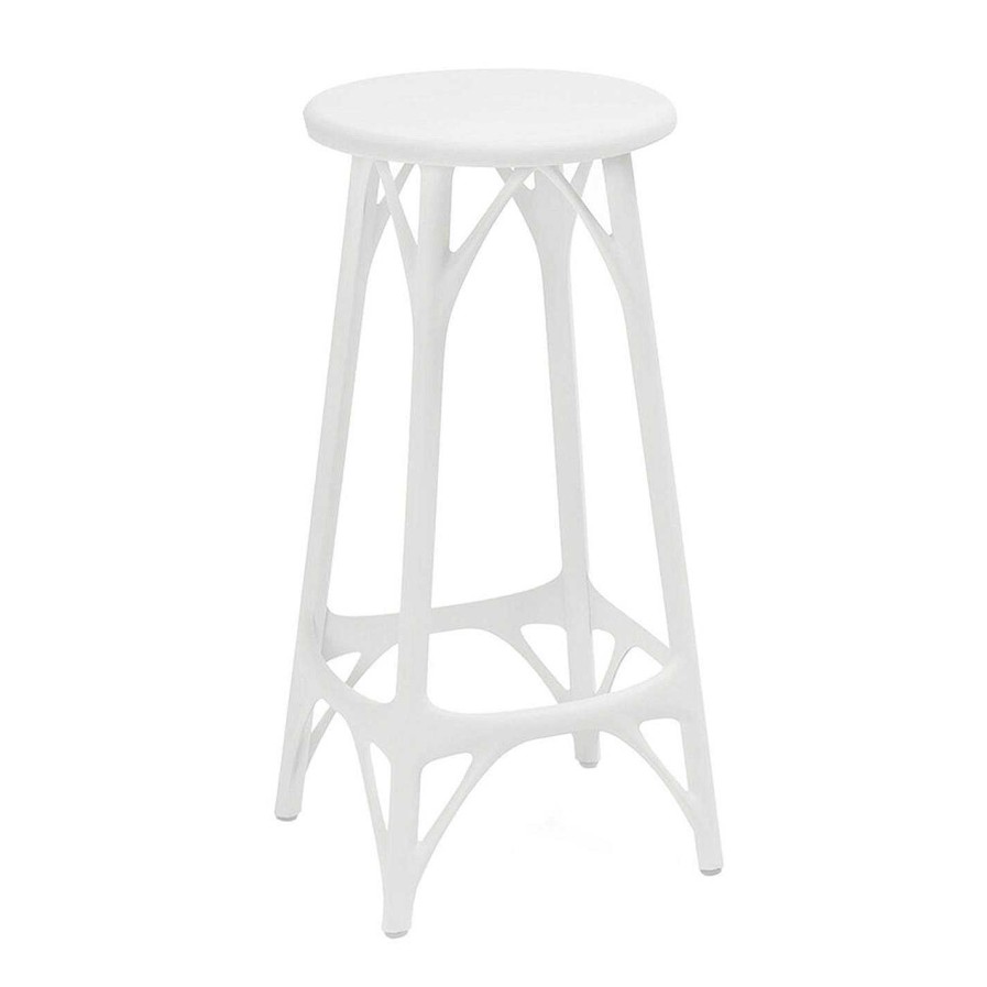 Kartell Stools | A.I. Stool - Light 65Cm