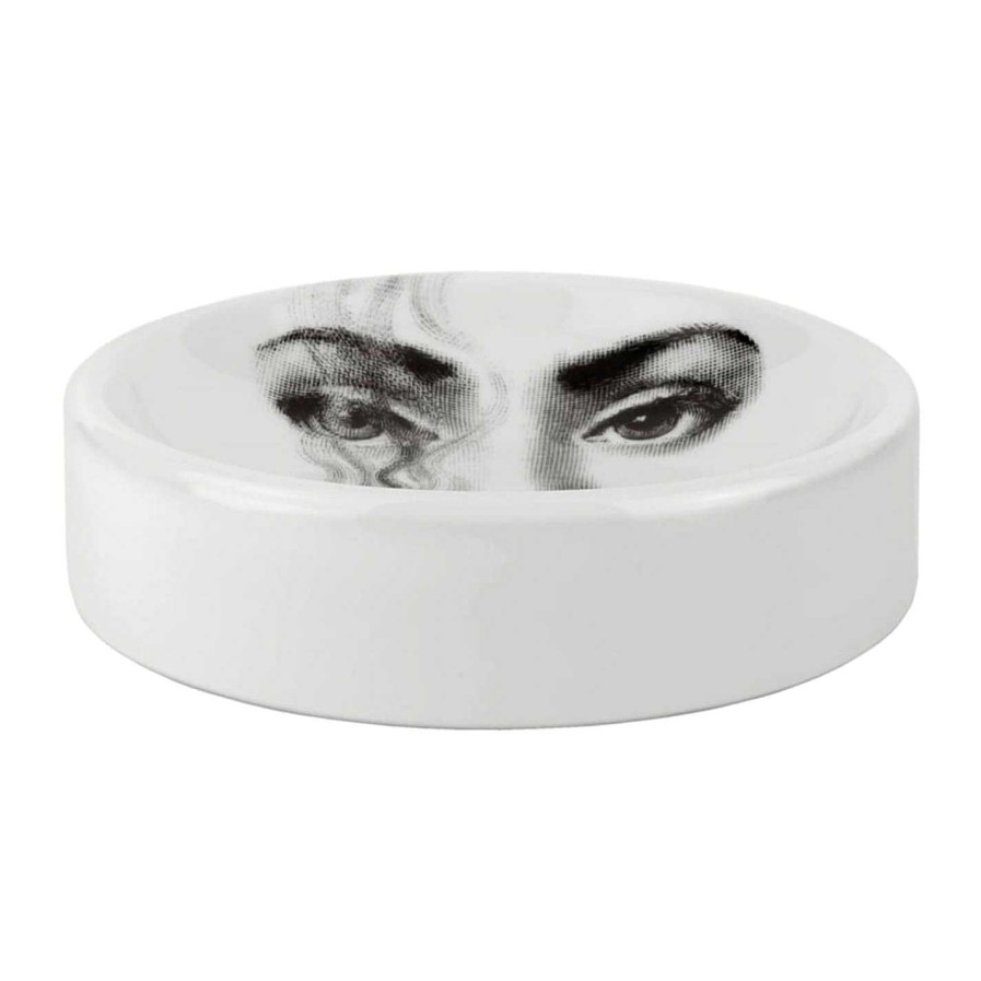 Fornasetti Trays | Tema E Variazioni Ashtray/Trinket Tray Black & White