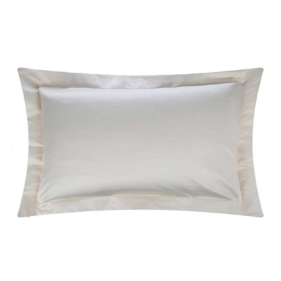 Celso de Lemos Pillowcases | Bourdon Egyptian Cotton Sateen Oxford Pillowcase - Set Of 2