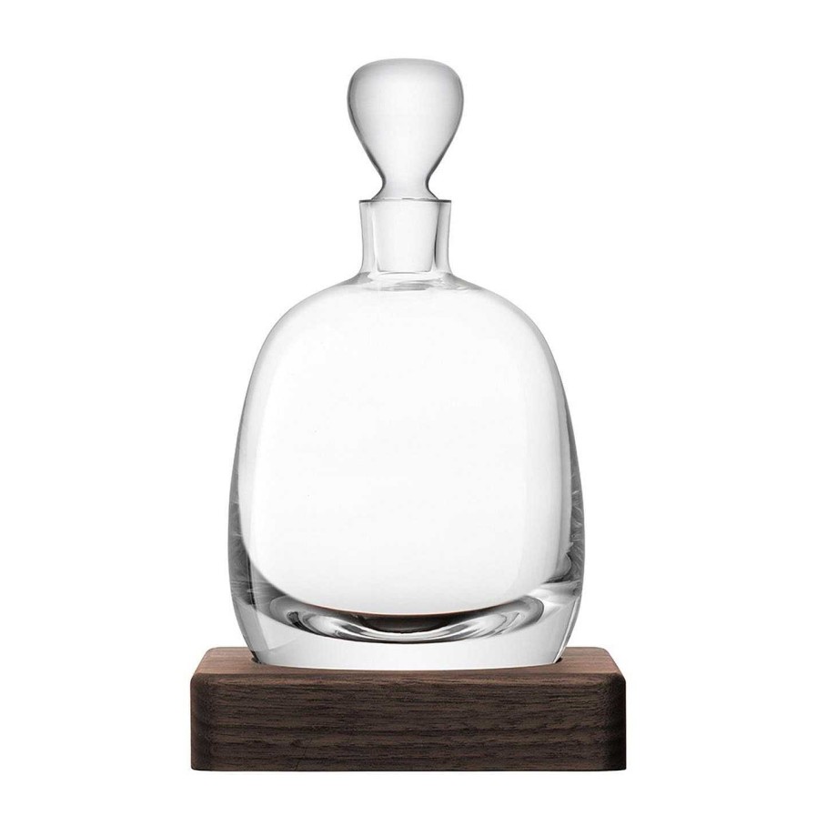 LSA Decanters & Carafes | Whisky Islay Decanter And Walnut Base