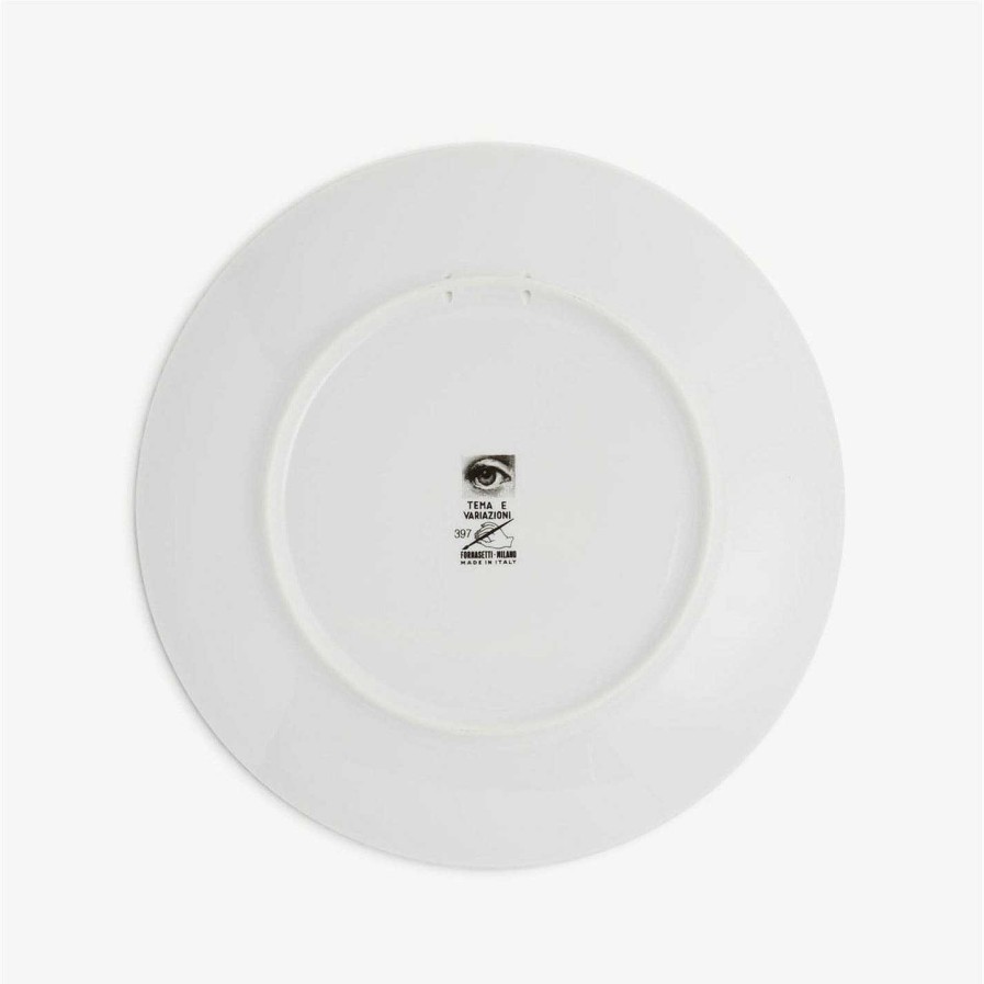 Fornasetti Plates | Tema E Variazioni Wall Plate No 397