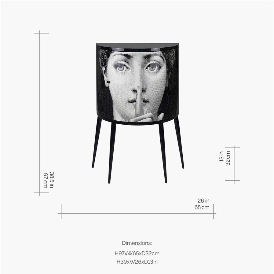 Fornasetti Console Tables | Silenzio Console Table